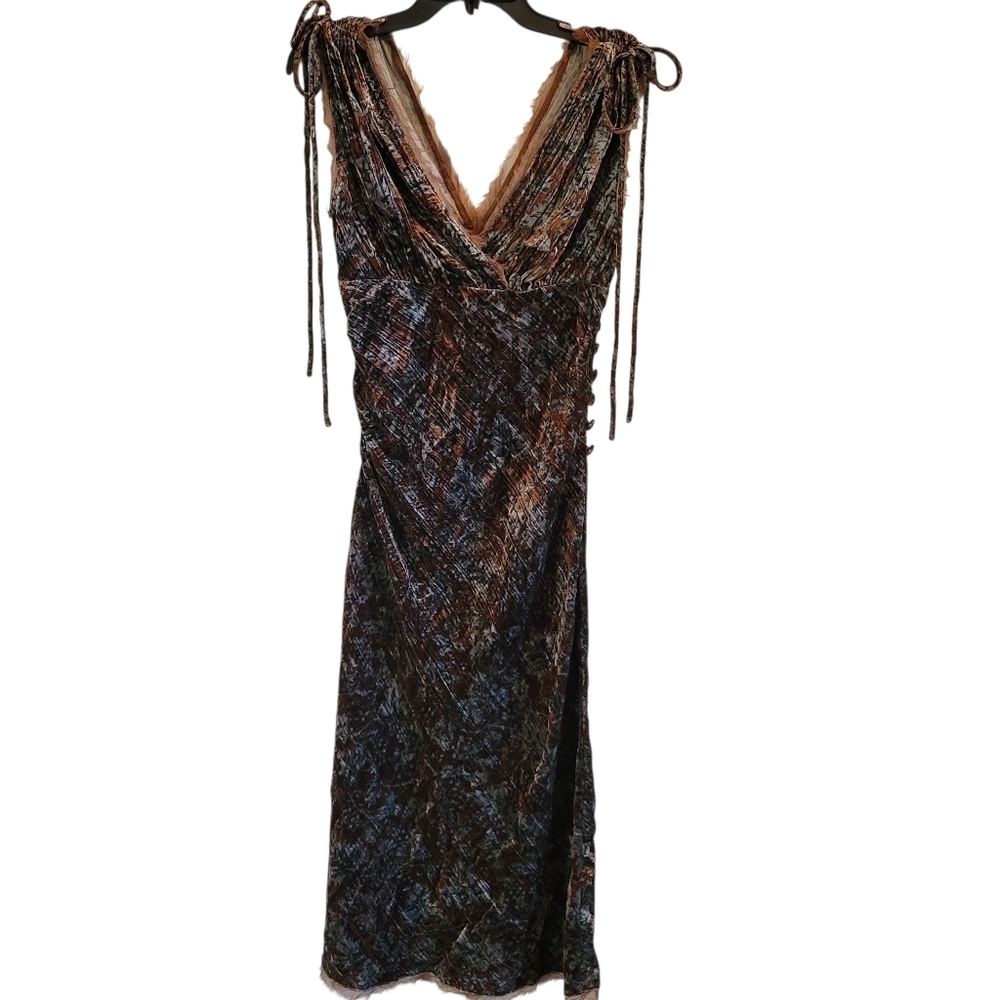 Peruvian Connection Tuscan Velvet Maxi Dress